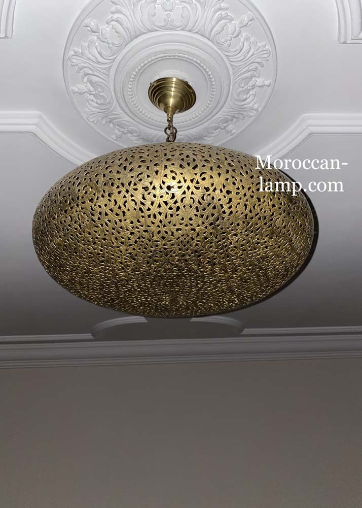 plafond de lampe marocaine, Vintage Antique